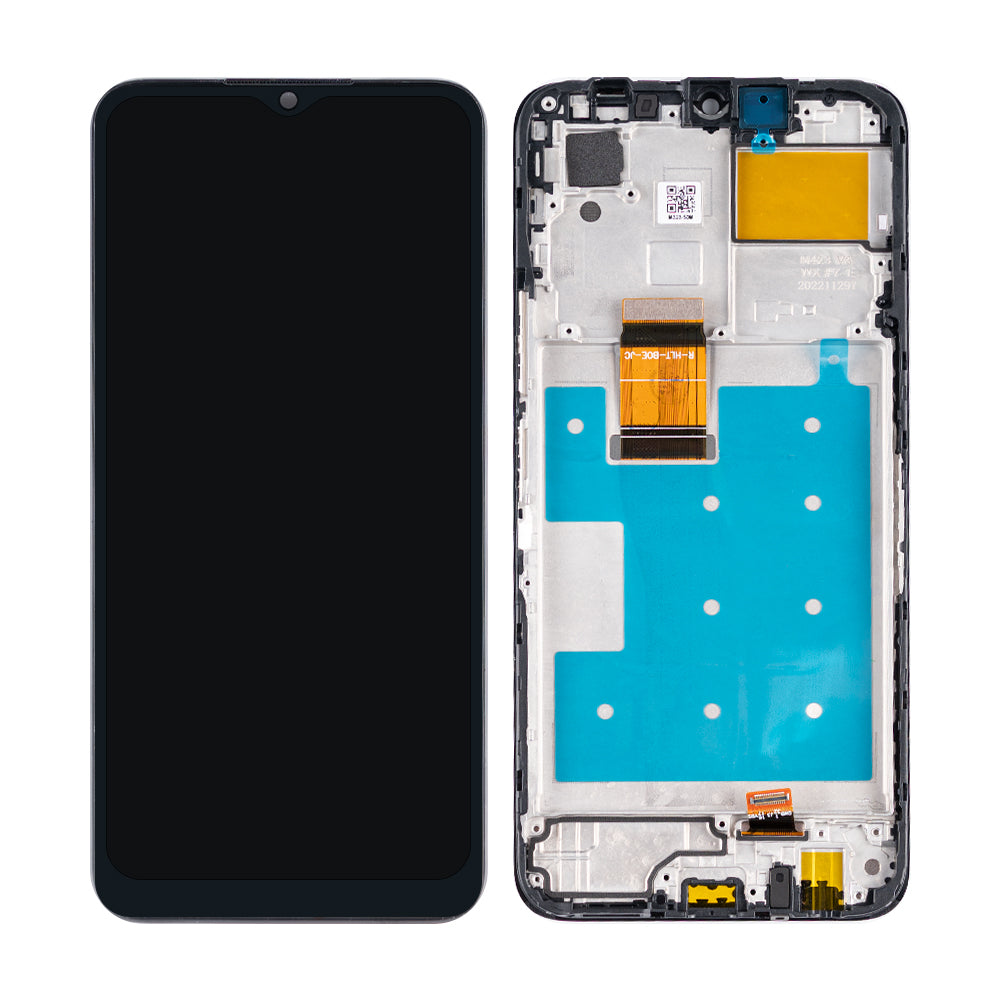 Honor X8 5G (VNE-N41) Display And Digitizer With Frame Midnight Black OEM