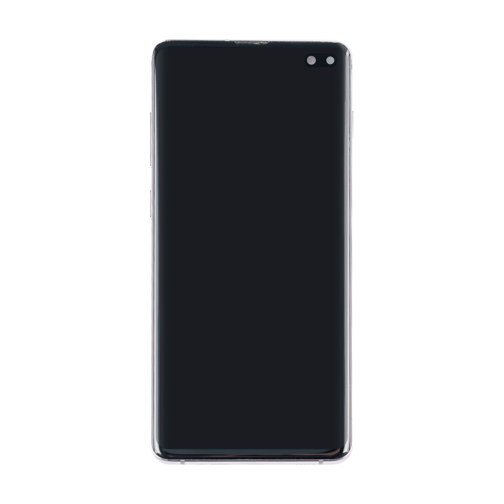 Samsung Galaxy S10 Plus G975F Display And Digitizer With Frame Prism Black Pulled