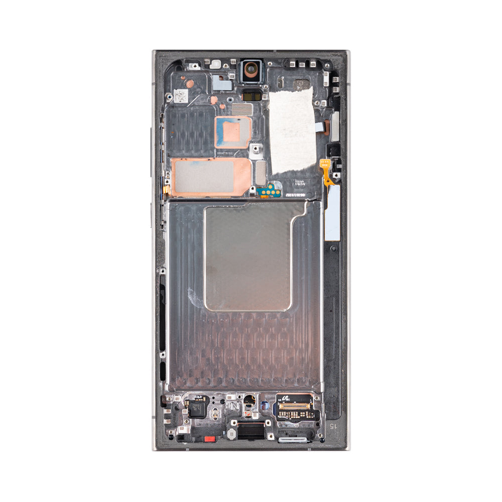 Samsung Galaxy S24 Ultra S928B Display And Digitizer With Frame Titanium Black Pulled