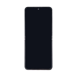 Samsung Galaxy Z Flip5 F731B Display And Digitizer With Frame Cream Pulled