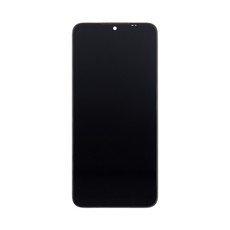 Xiaomi Redmi 9A, 9C Display And Digitizer Wtih Frame Carbon Black Service Pack