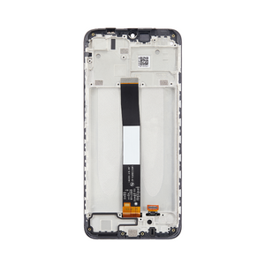 Xiaomi Redmi 9A, 9C Display And Digitizer Wtih Frame Carbon Black Service Pack