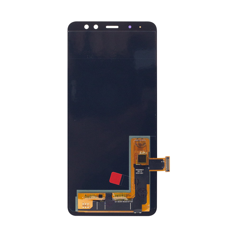 Samsung Galaxy A8 A530F (2018) Display And Digitizer Without Frame Black SOFT-OLED
