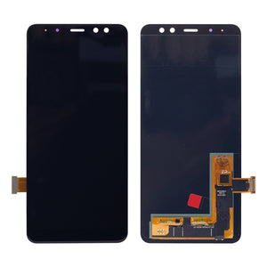 Samsung Galaxy A8 A530F (2018) Display And Digitizer Without Frame Black SOFT-OLED