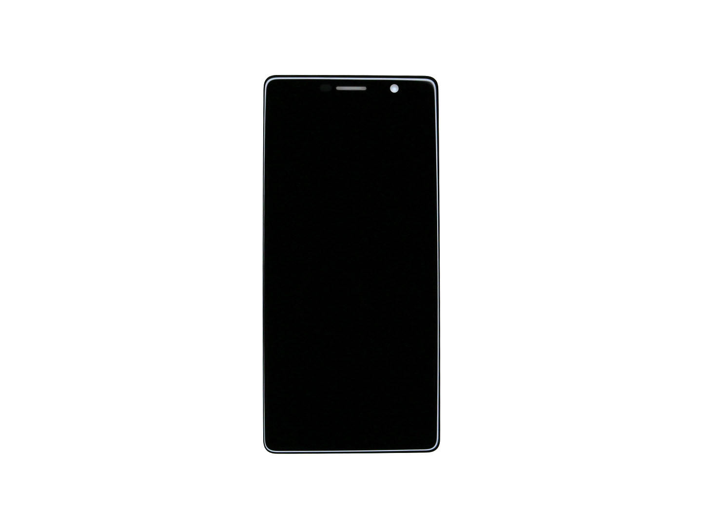 Nokia 7 Plus Display And Digitizer Without Frame Black OEM