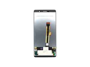 Nokia 7 Plus Display And Digitizer Without Frame Black OEM