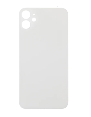 For iPhone 11 Extra Glass White (Enlarged camera frame)