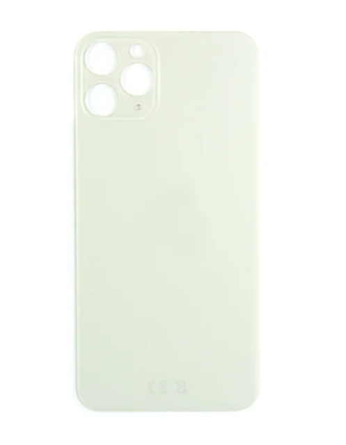 For iPhone 11 Pro Extra Glass Silver (Enlarged Camera Frame)