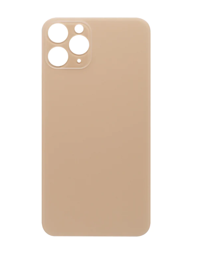 For iPhone 11 Pro Extra Glass Gold (Enlarged camera frame)