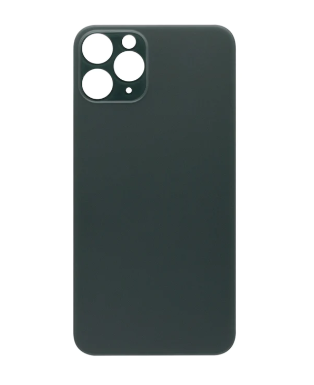 For iPhone 11 Pro Extra Glass Green (Enlarged camera frame)