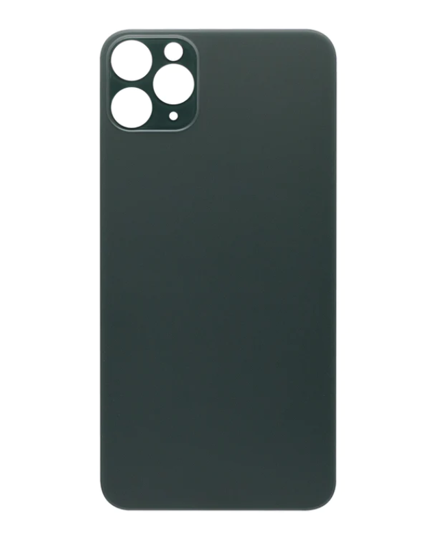 For iPhone 11 Pro Max Extra Glass Green (Enlarged camera frame)