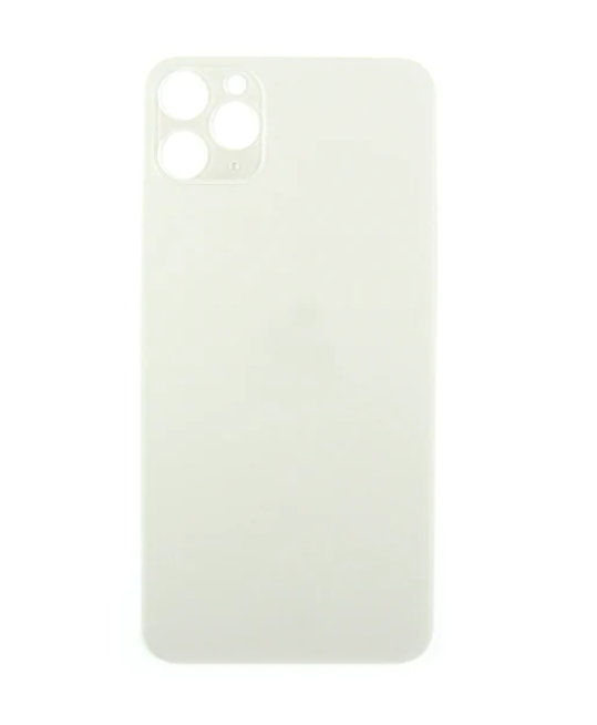 For iPhone 11 Pro Max Extra Glass Silver (Enlarged Camera Frame)