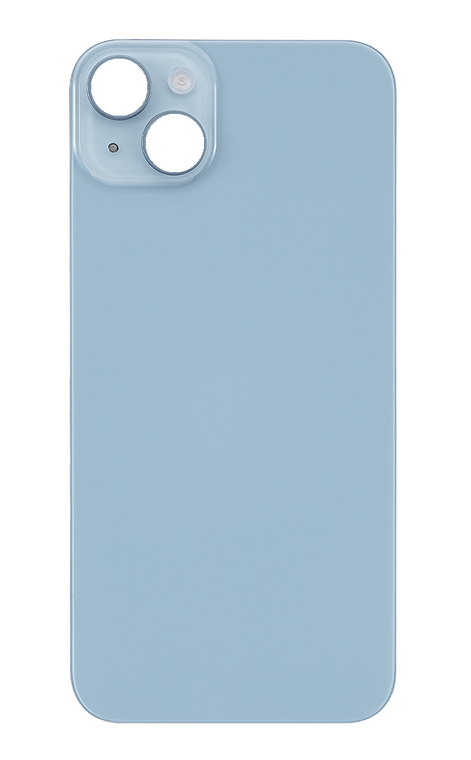 For iPhone 14 Plus Extra Glass Blue (Enlarged Camera Frame)