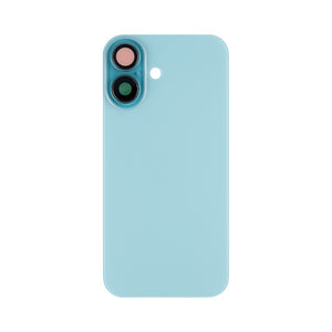 For iPhone 16 Extra Glass With NFC, Enlarged Camera Frame Teal