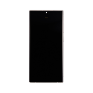 Samsung Galaxy S23 Ultra S918B Display And Digitizer With Frame Cream Service Pack