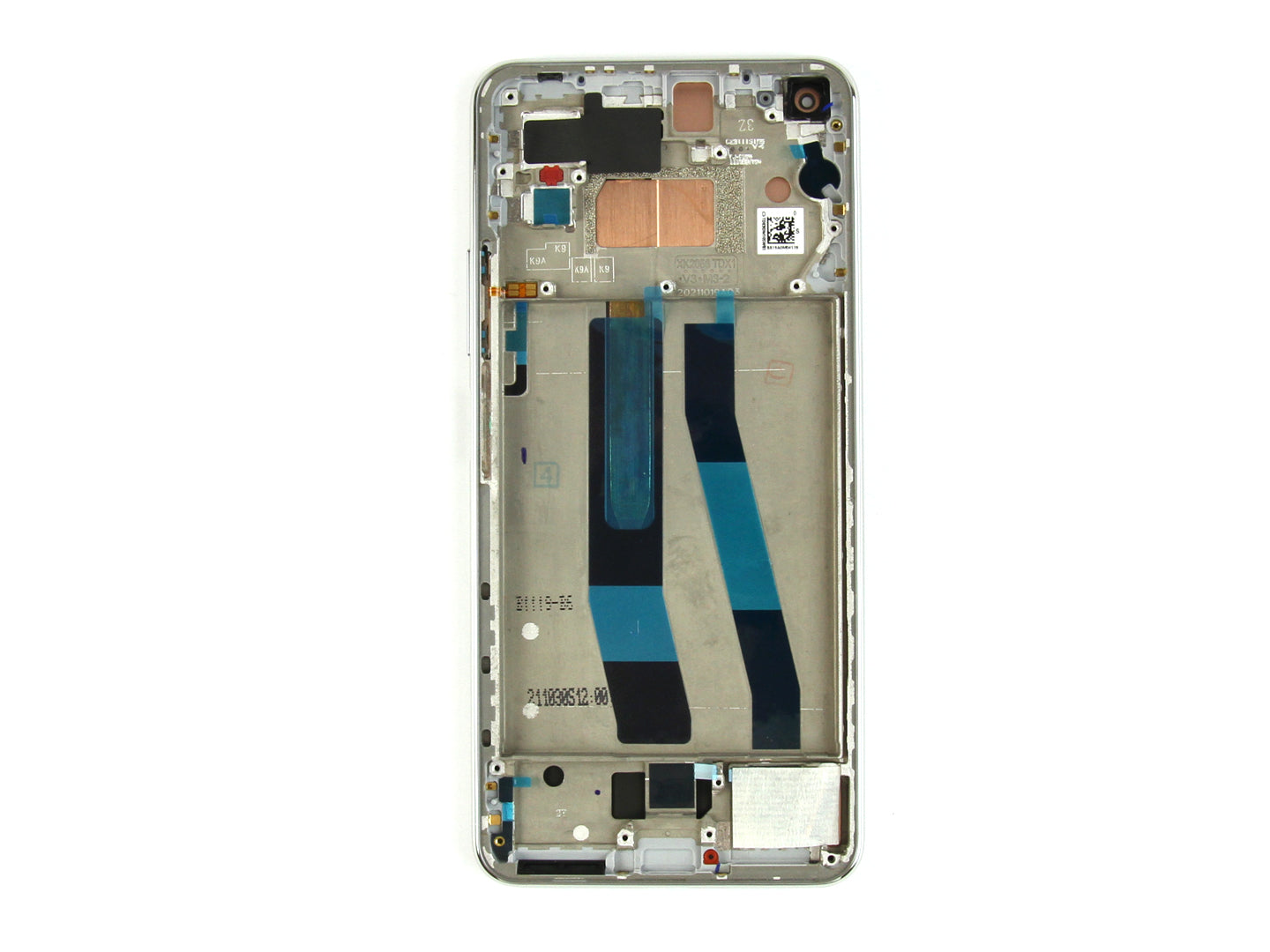 Xiaomi Mi 11 Lite 5G NE Display And Digitizer With Frame Truffle Black