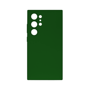 Rixus For Samsung Galaxy S24 Ultra 5G S928B Soft TPU Phone Case Dark Green
