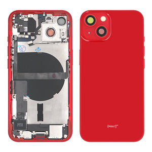 For iPhone 13 Complete Housing incl. All Small Parts Without Battery & Back Camera RED