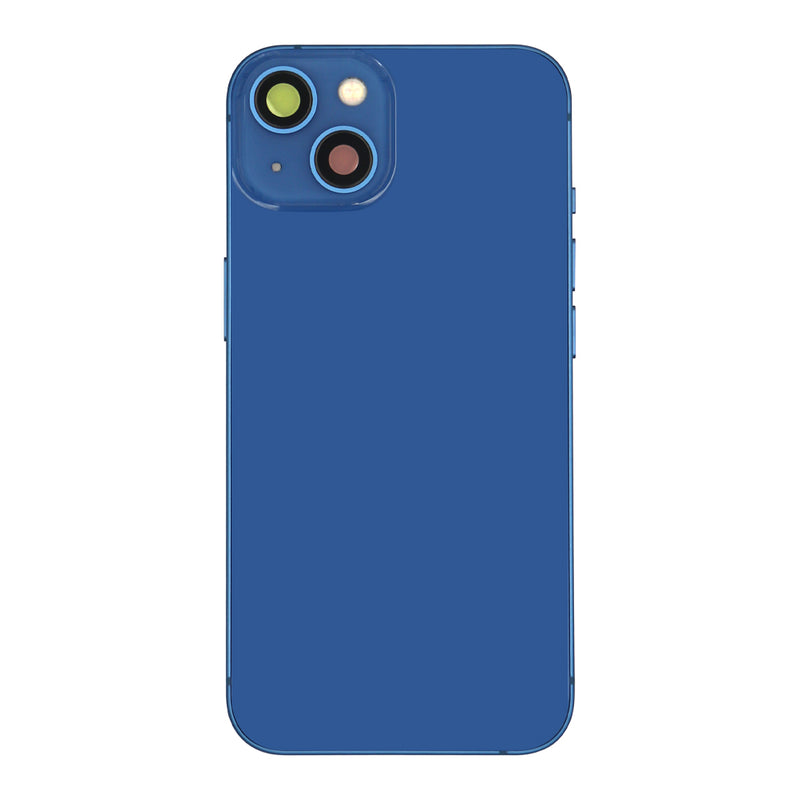 For iPhone 13 Complete Housing incl. All Small Parts Without Battery & Back Camera Blue