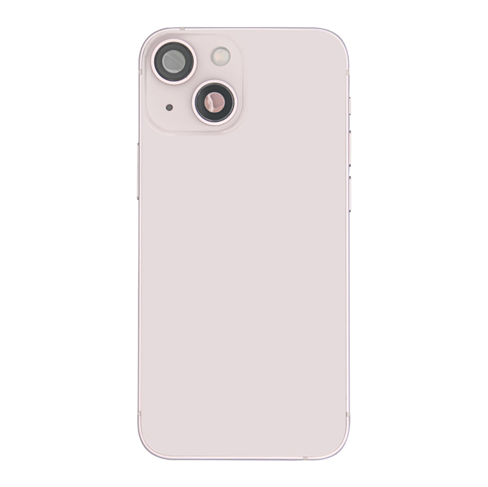 For iPhone 13 Mini Complete Housing incl. All Small Parts Without Battery & Back Camera Pink