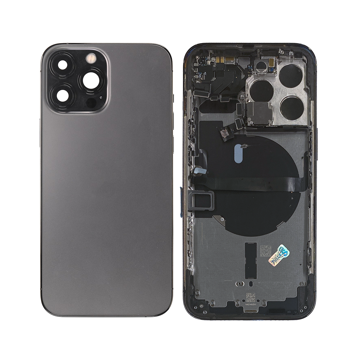 For iPhone 13 Pro Complete Housing incl. All Small Parts Without Battery & Back Camera Graphite