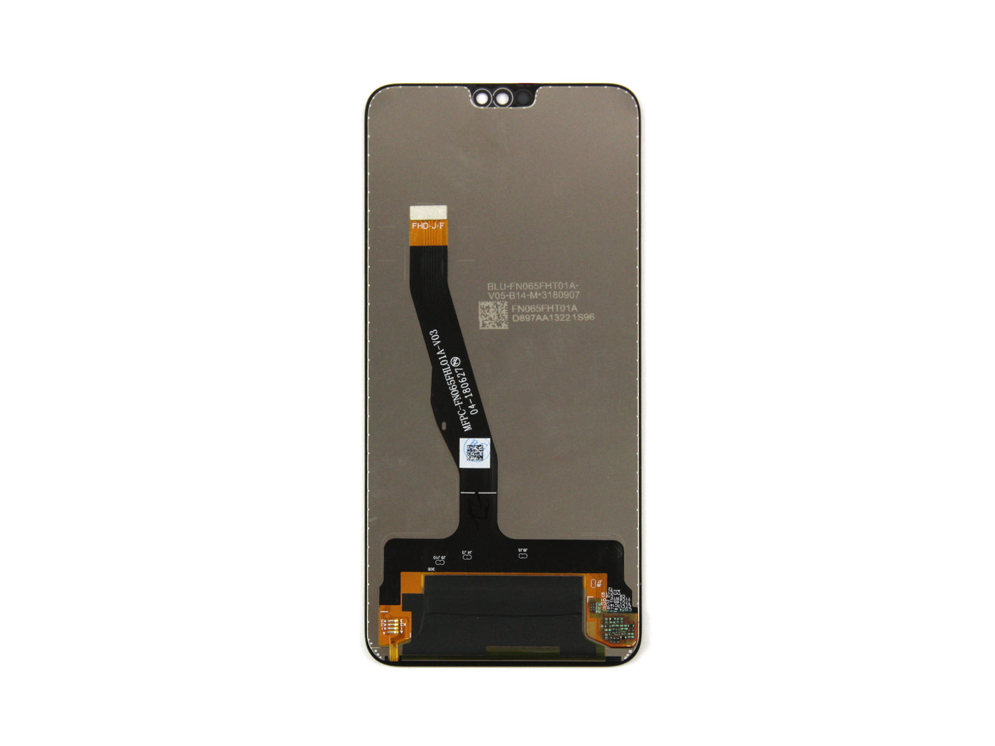 Huawei Honor 8X Display And Digitizer Without Frame Black OEM