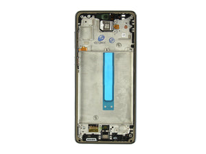 Samsung Galaxy A73 5G (2022) A736B Display And Digitizer With Frame Black Service Pack