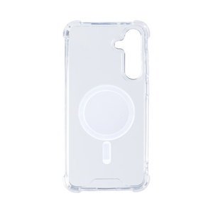 Rixus Anti-Burst Case With MagSafe For Samsung Galaxy S24, S25 Transparent