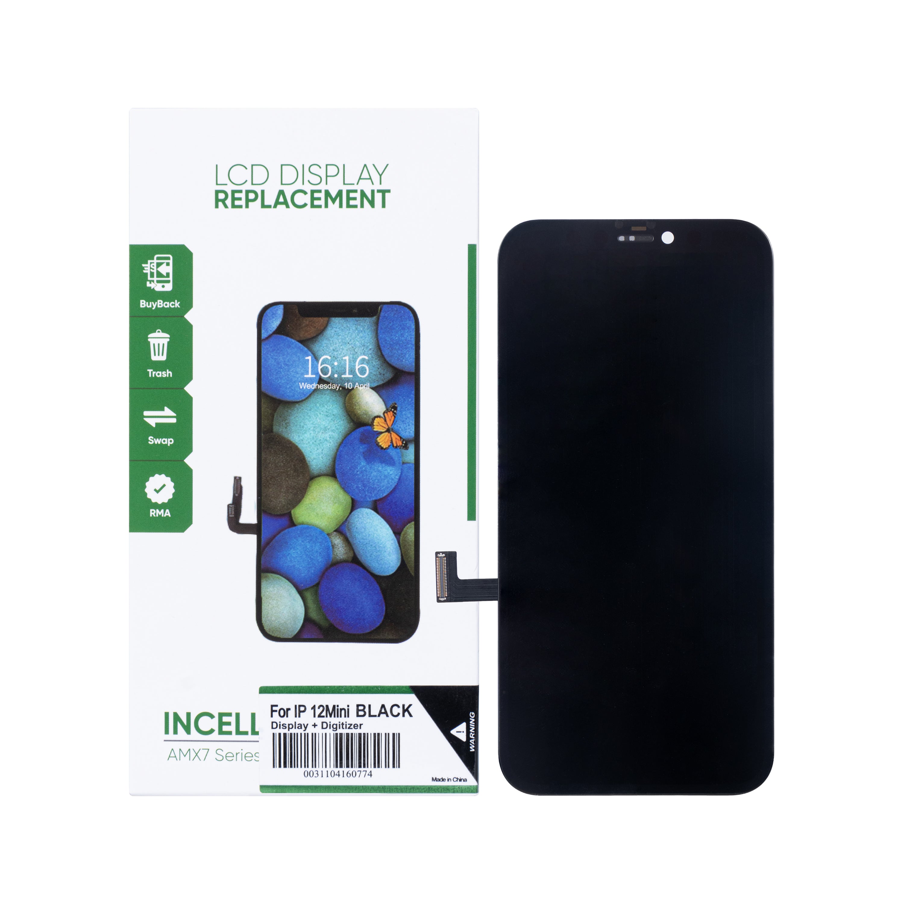For iPhone 12 Mini Display In-Cell