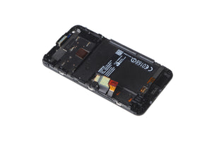Nokia Lumia 620 Display And Digitizer With Frame Black OEM