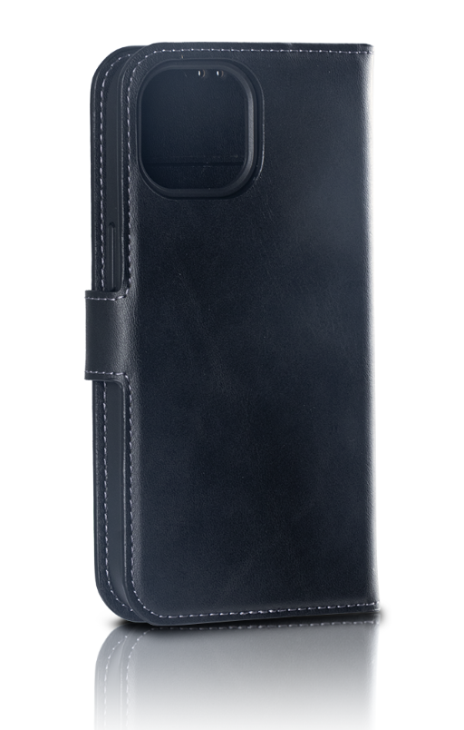Rixus For iPhone 12, 12 Pro Duo Magnetic Detachable Wallet Black