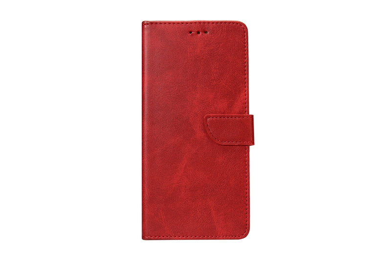Rixus Bookcase for Samsung Galaxy S20 Ultra G988B Dark Red
