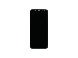 Samsung Galaxy J6 J600F Display And Digitizer Without Frame Black Service Pack